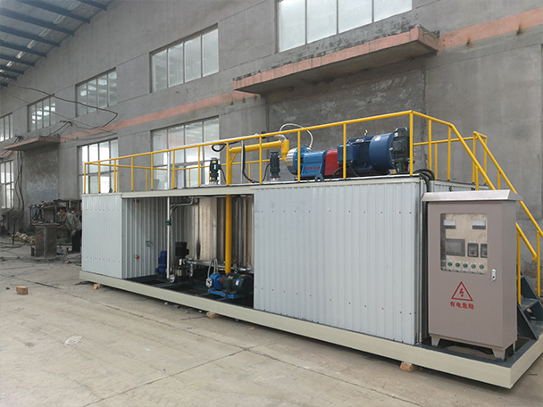 Heat transfer oil asphalt production equipment